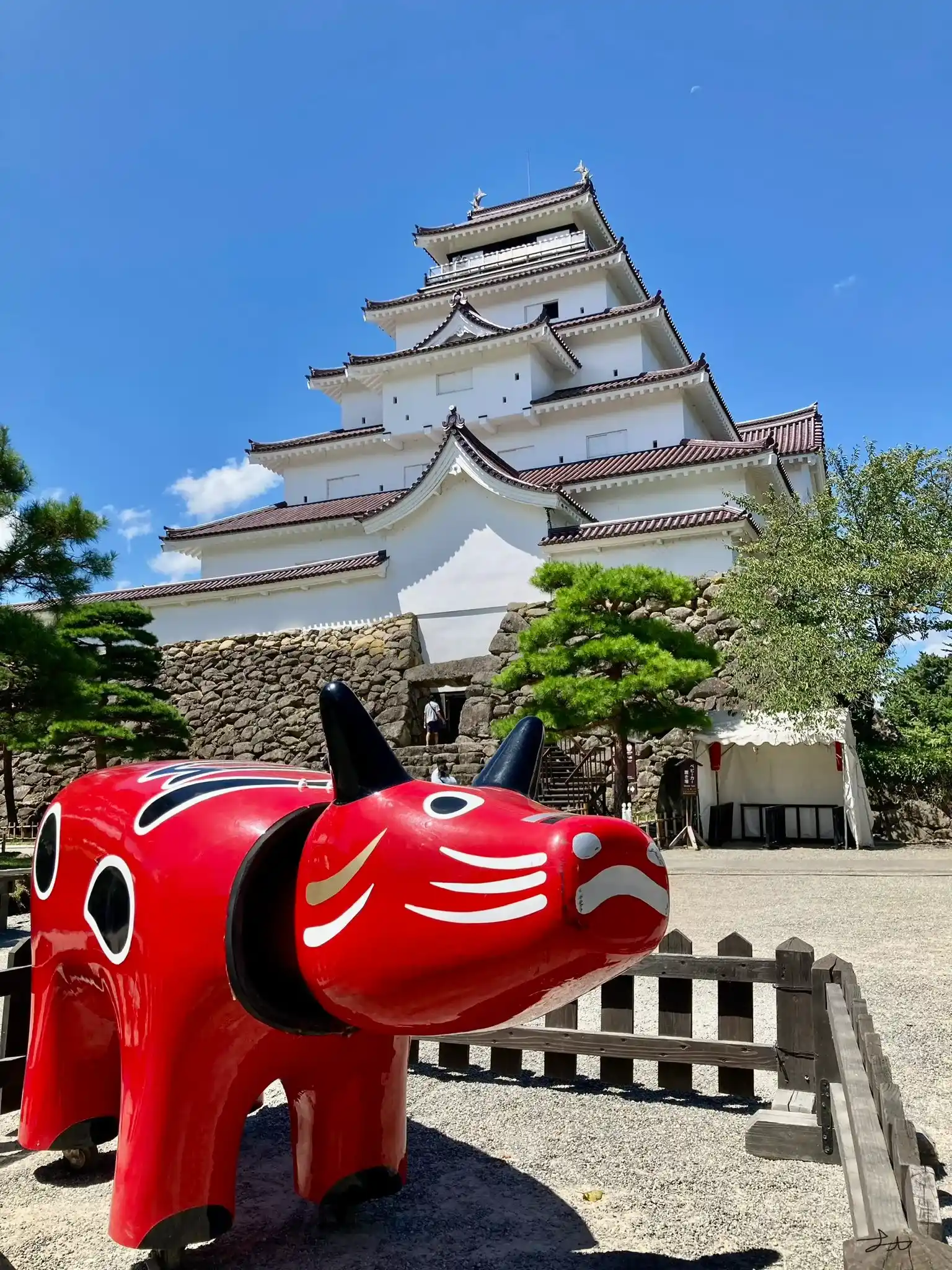 会津若松城のイメージ